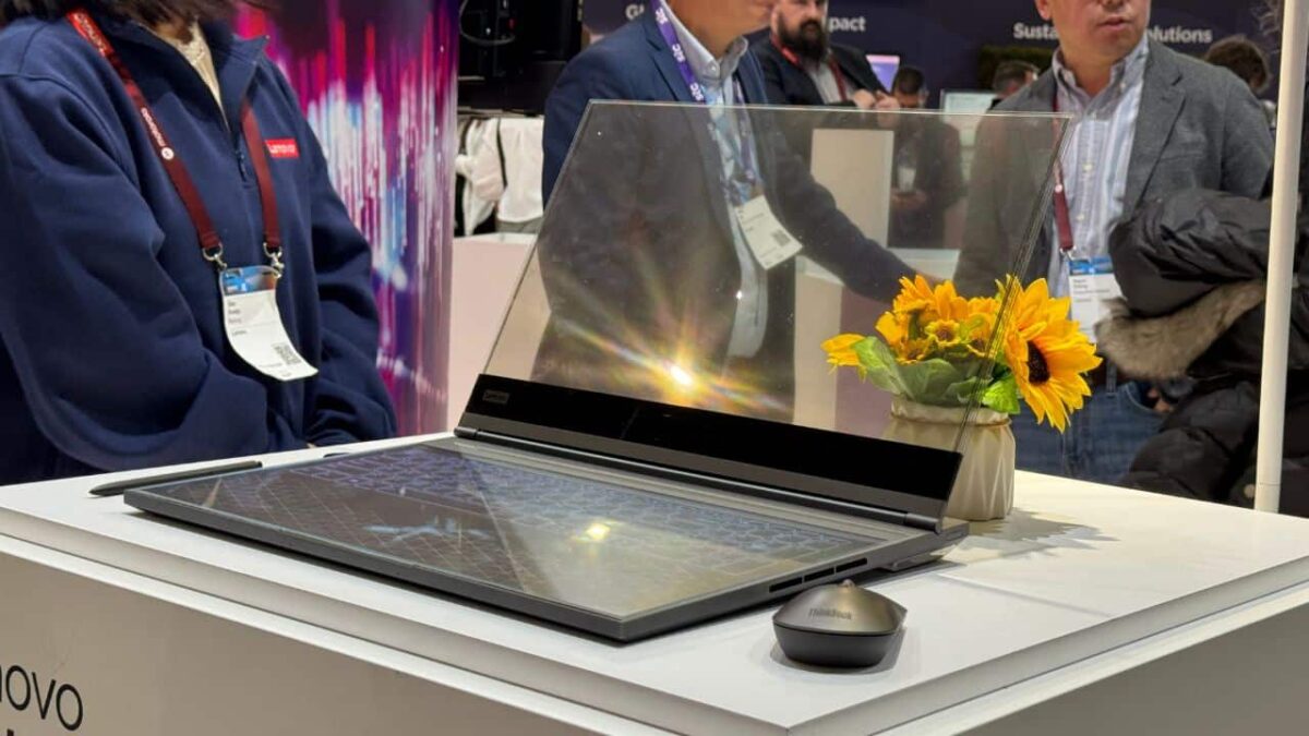 Lenovo-transparent-laptop-AI-pc-MWC-2024