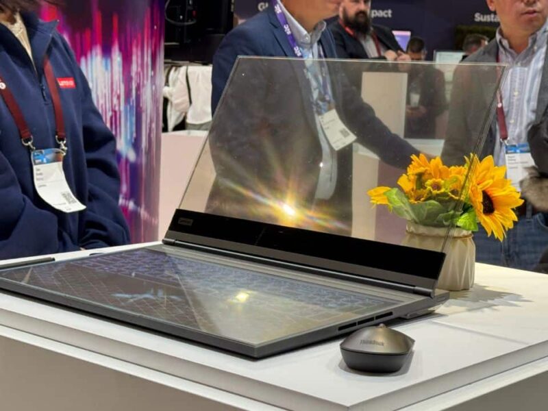 Lenovo-transparent-laptop-AI-pc-MWC-2024