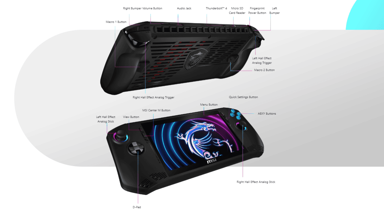 MSI-Claw-Controls