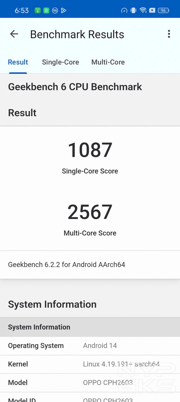 OPPO-Reno11-F-GeekBench