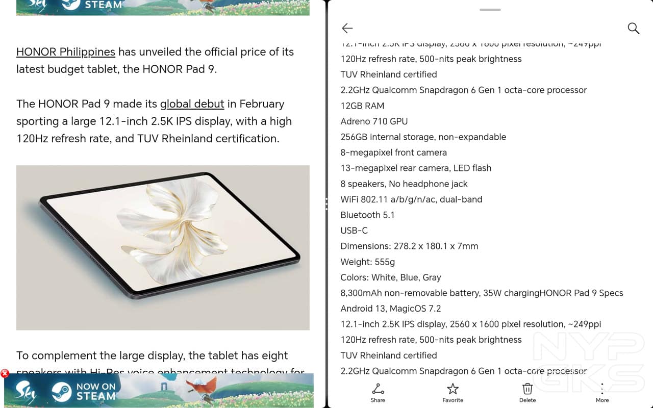 HONOR-Pad-9-Software-5504