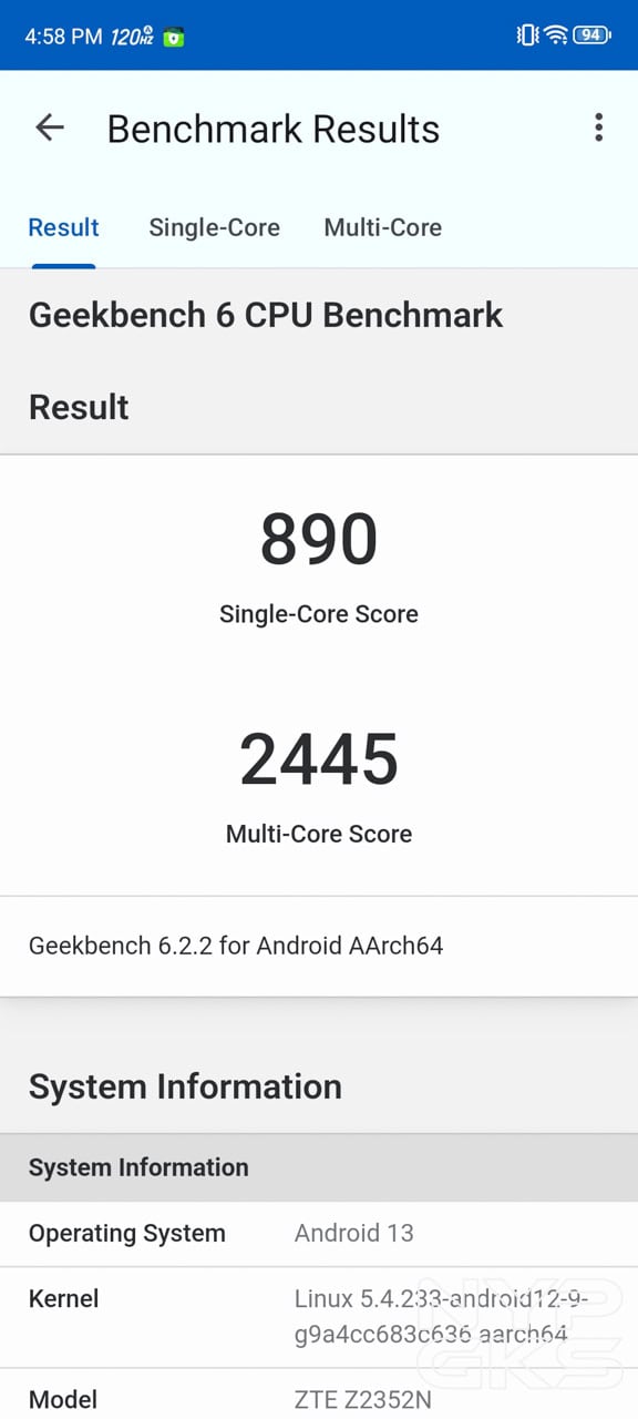 Nubia-Neo-2-GeekBench-6