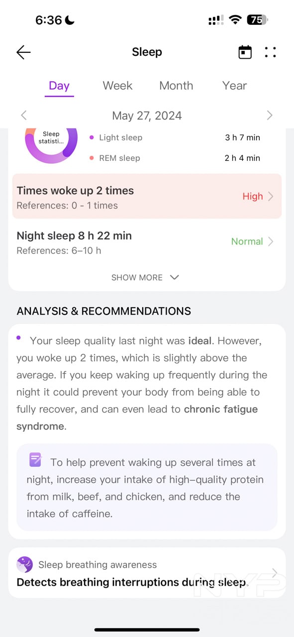 HUAWEI-Watch-Fit-3-Sleep-Quality