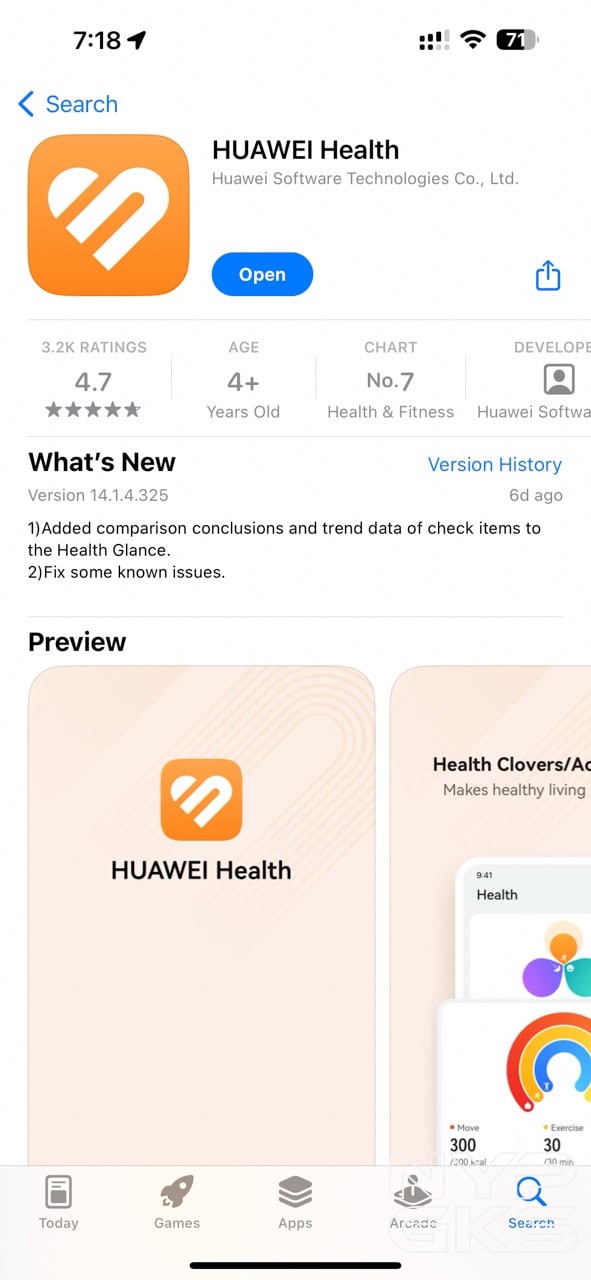HUAWEI-Watch-Fit-3-iOS-App