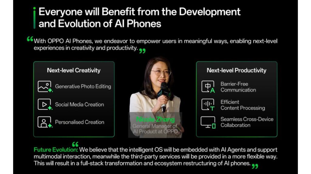 OPPO aims to bring AI in all its phones, targets 50 million users by ...