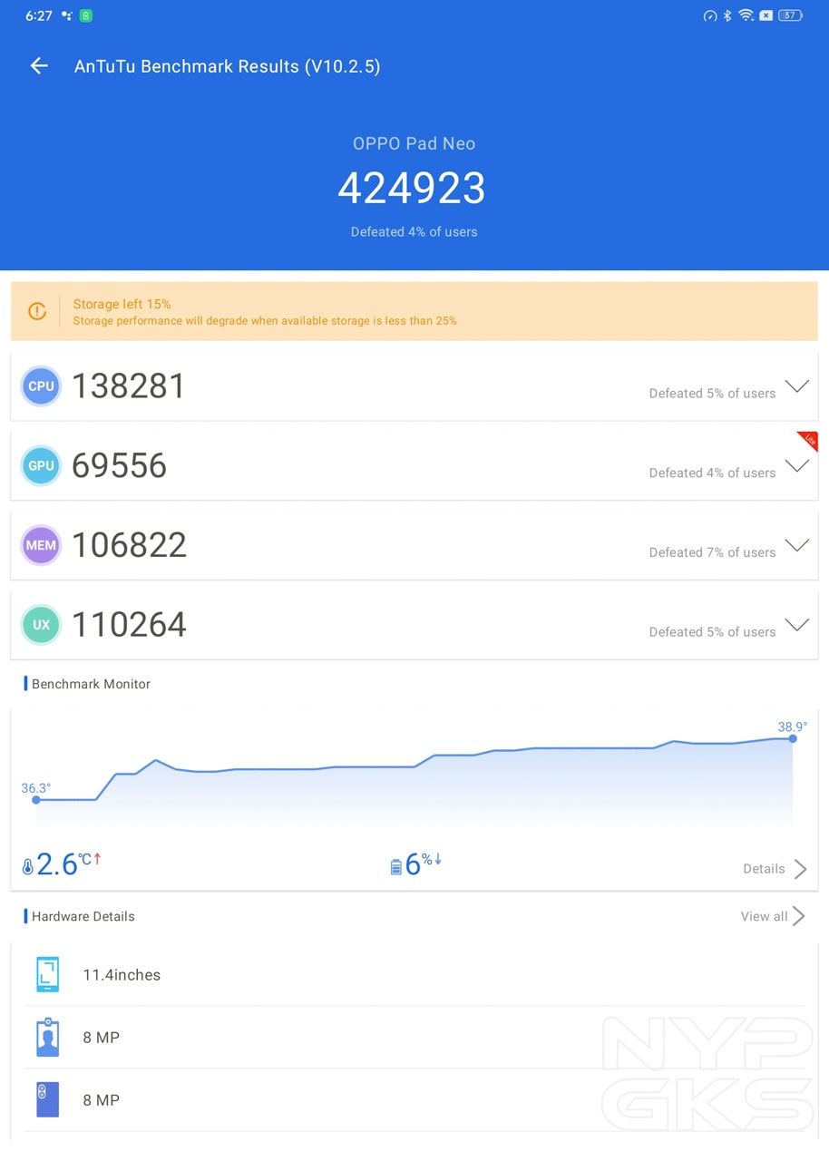 OPPO-Pad-Neo-AnTuTu-Benchmark