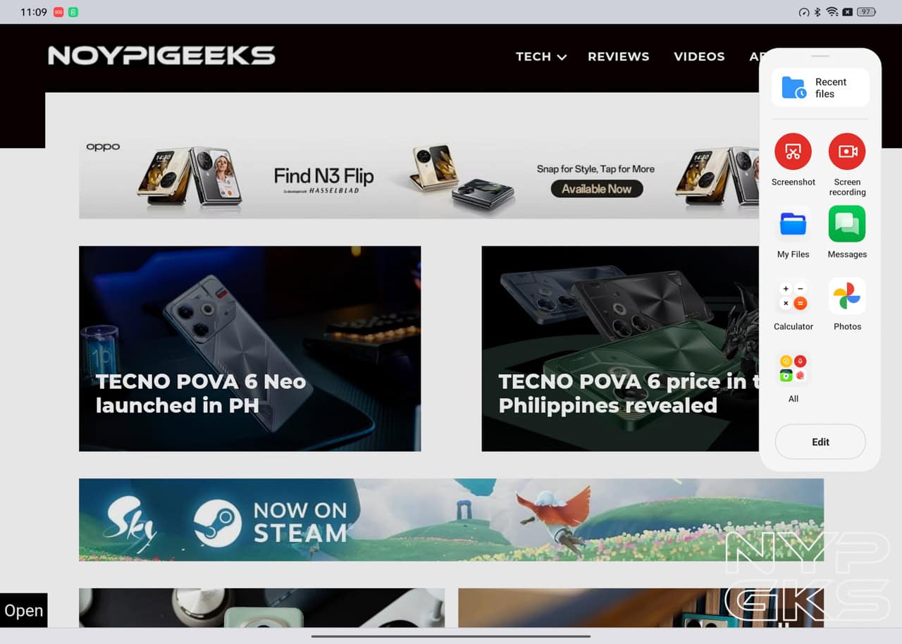 OPPO-Pad-Neo-Sidebar