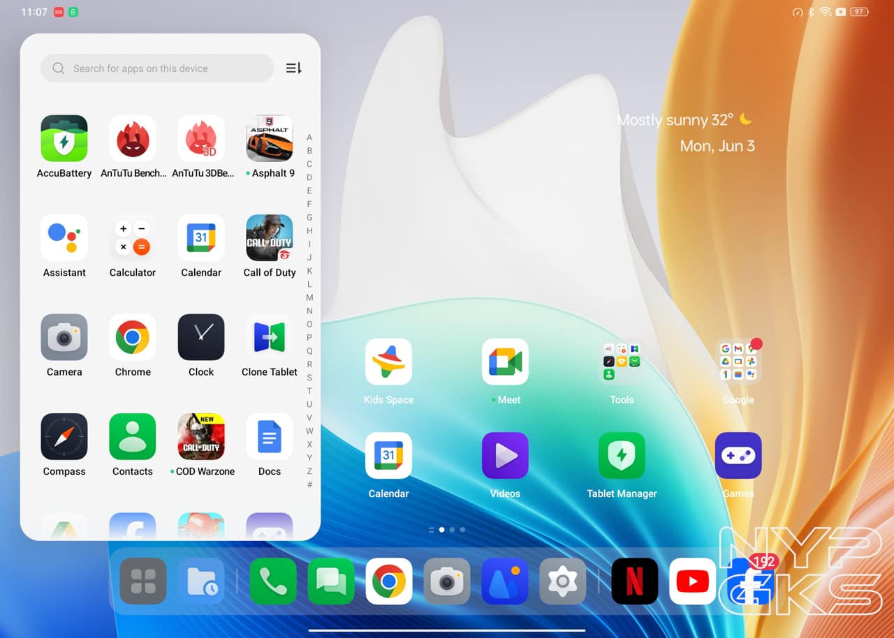 OPPO-Pad-Neo-Taskbar