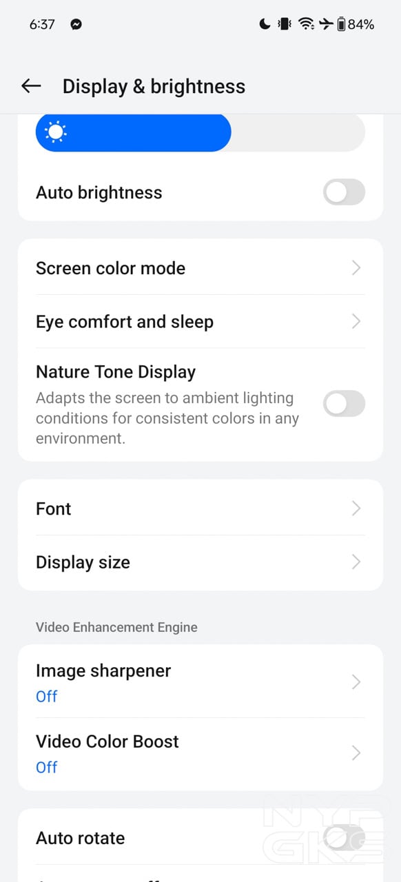 OnePlus-12R-Display-Settings