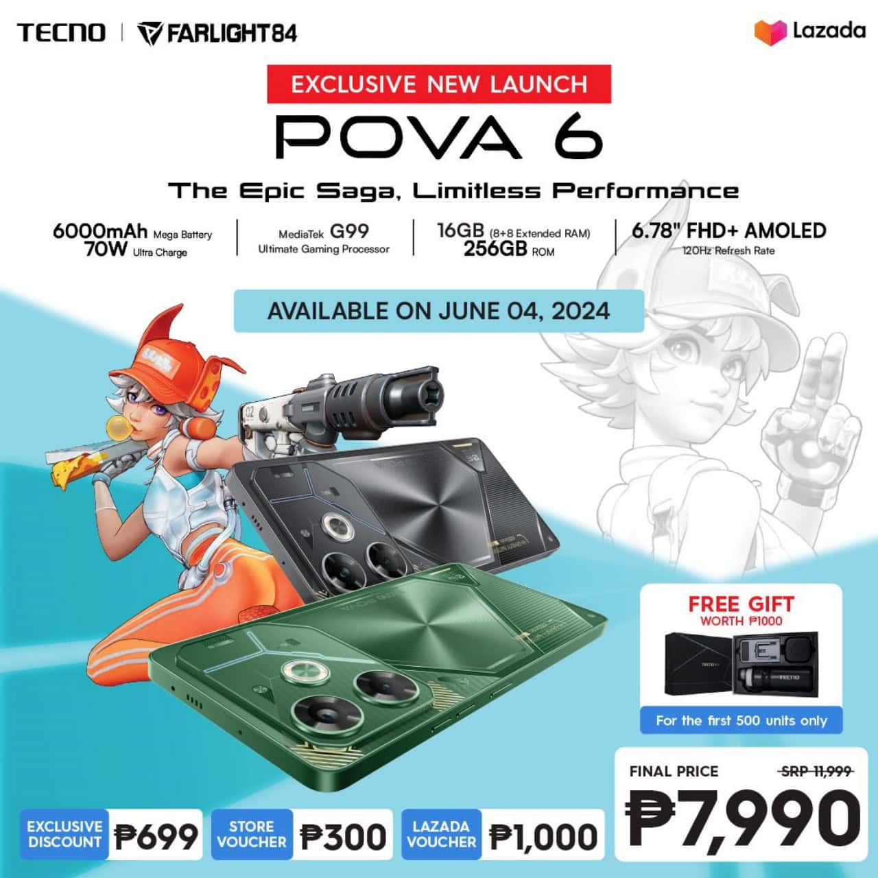 TECNO-POVA-6-Price-Freebies