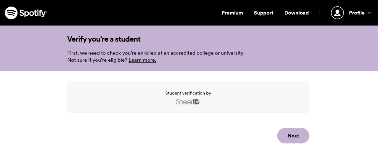 Verify-Student-Credentials-Spotify
