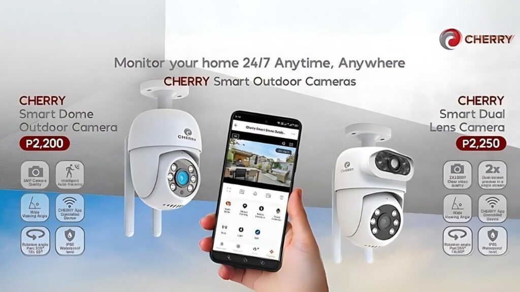 Chero Camera CHERRY Smart Dual Lens Camera, CHERRY Smart Dome Outdoor Camera now ...