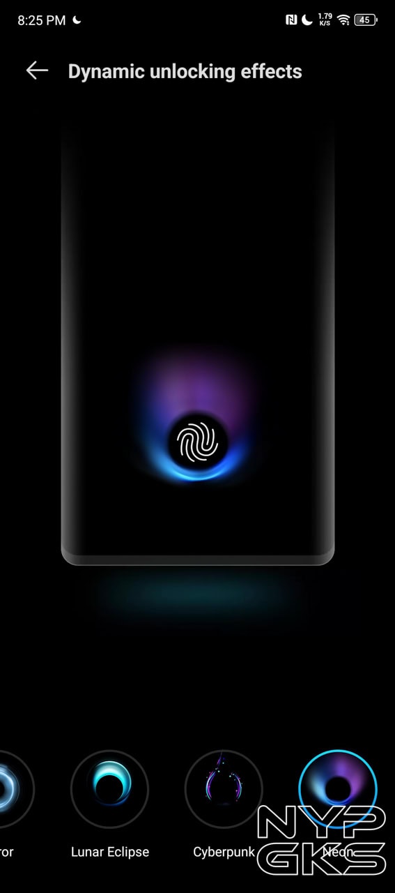 Infinix-GT-20-Pro-Fingerprint-Scanner