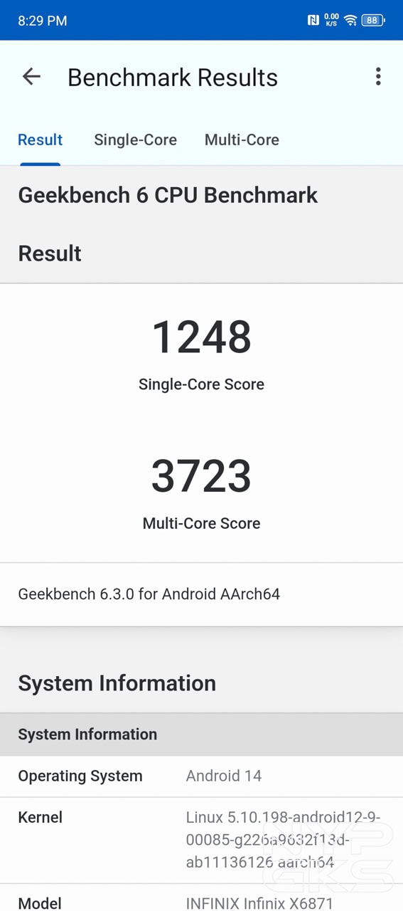 Infinix-GT-20-Pro-GeekBench-6