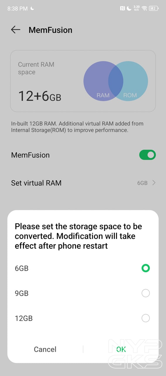 Infinix-GT-20-Pro-RAM-Expansion