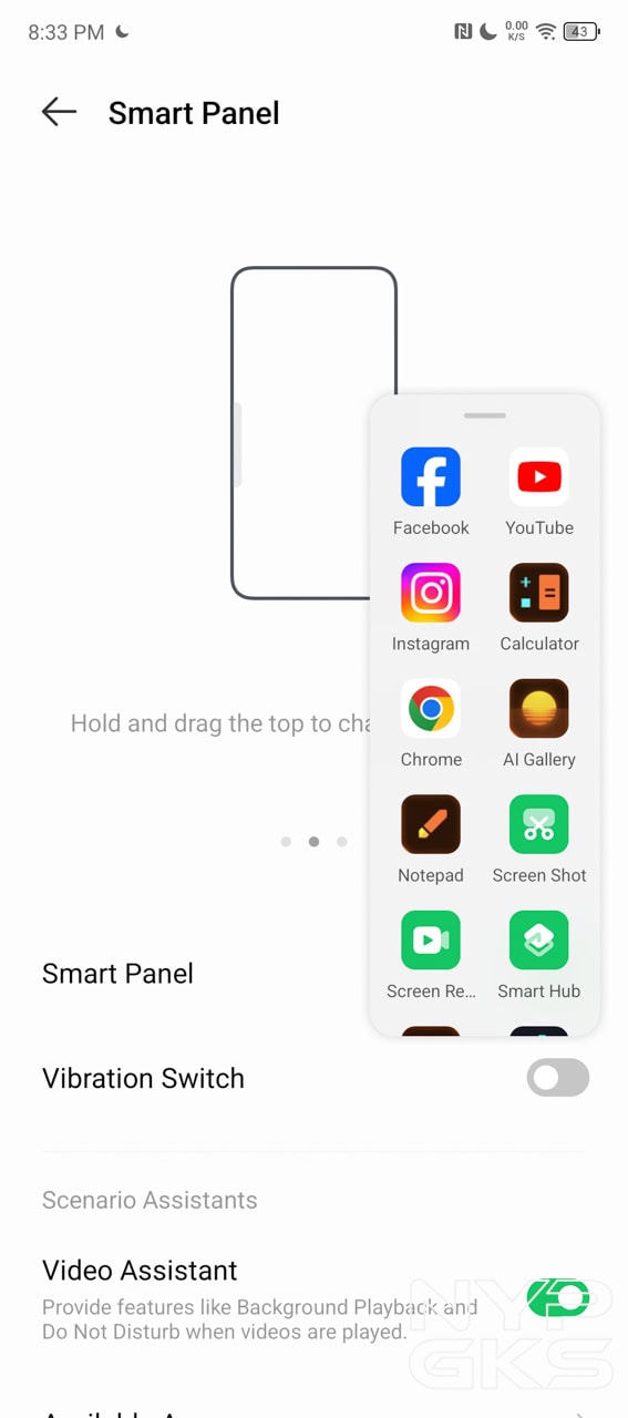 Infinix-GT-20-Pro-Smart Panel