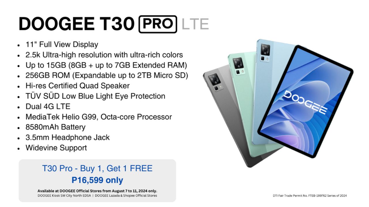 DOOGEE-T30-Pro-buy-1-take-1-promo
