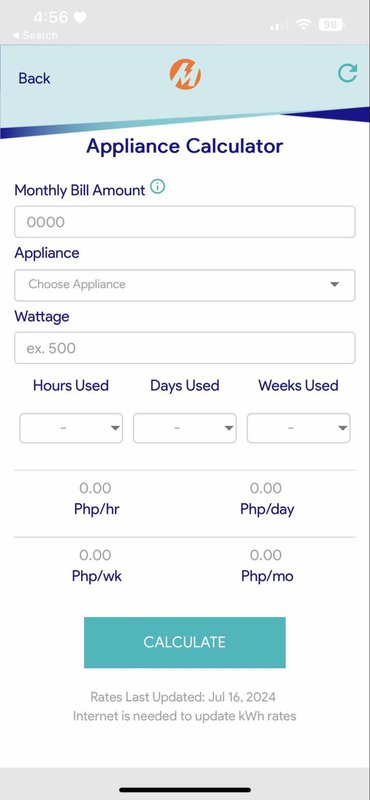 Mobile-Meralco-Energy-Consumption-Calculator-Appliances