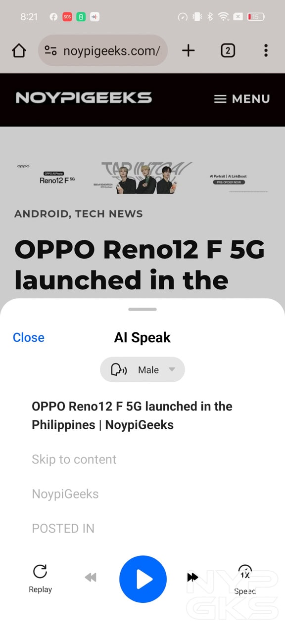 OPPO-Reno12-F-5G-AI-Speak