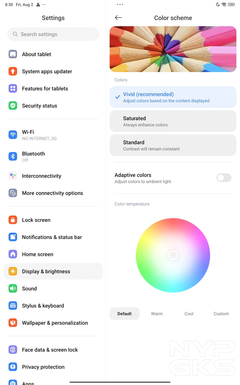 Redmi-Pad-Pro-Display-Colors
