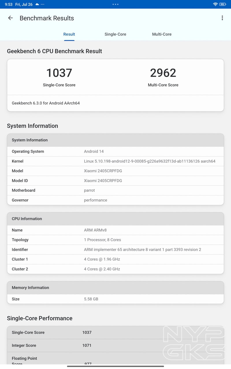 Redmi-Pad-Pro-GeekBench-6
