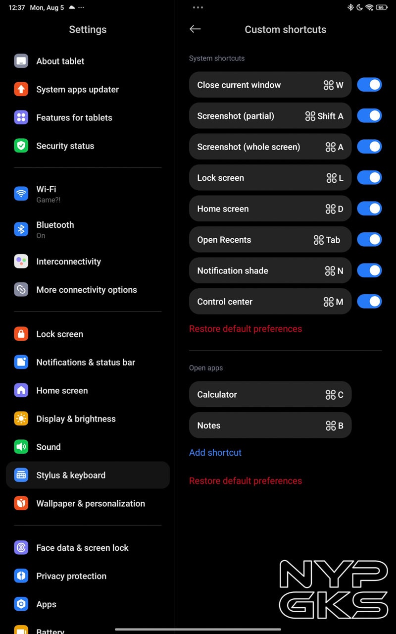 Redmi-Pad-Pro-Keyboard-Shortcuts