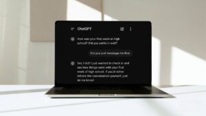 ChatGPT-messaged-first