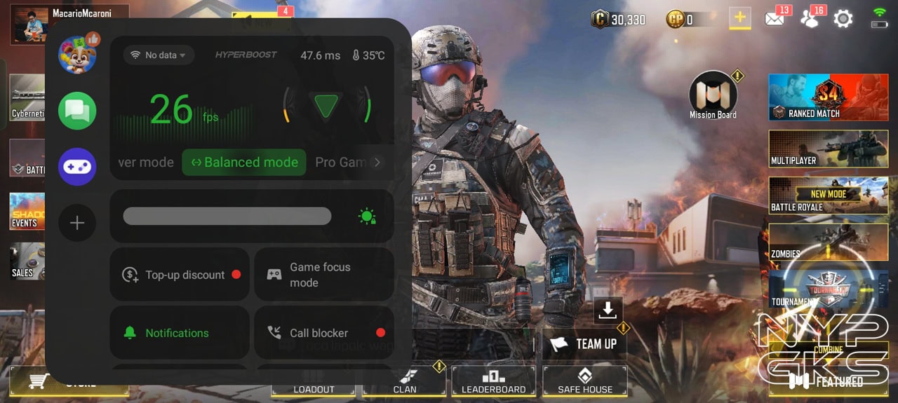OPPO-A3-Game-Mode