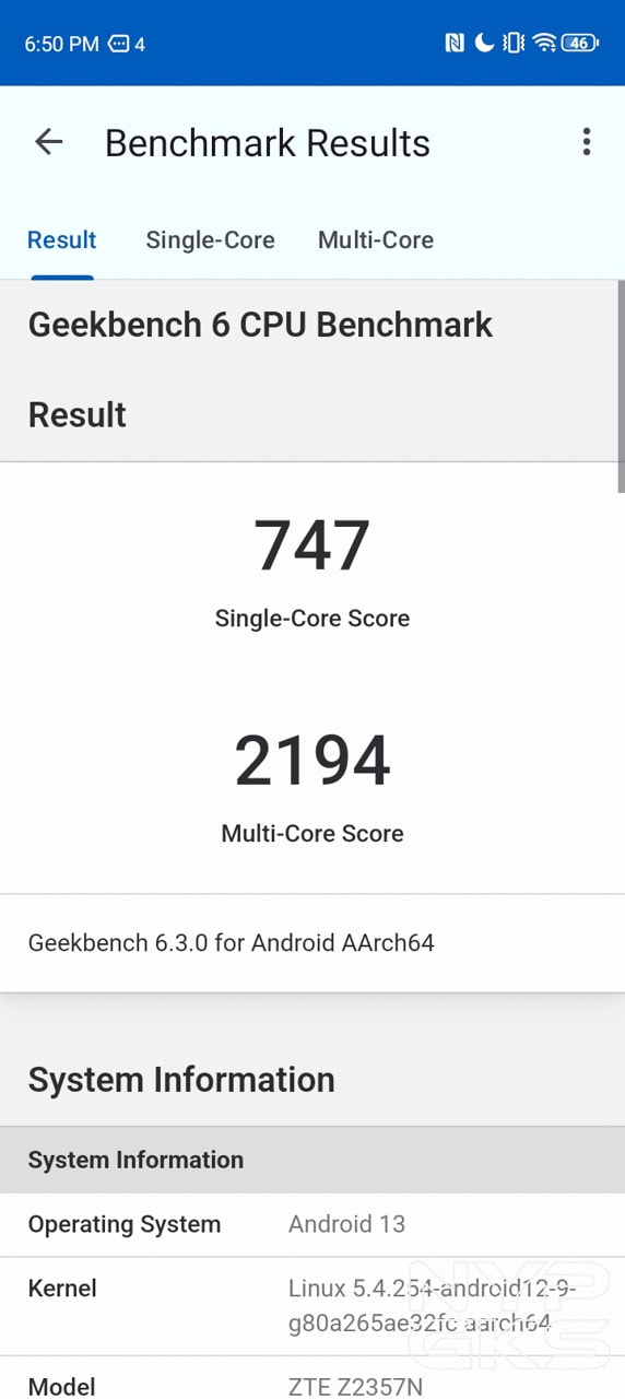 ZTE-Blade-A75-5G-Geekbench