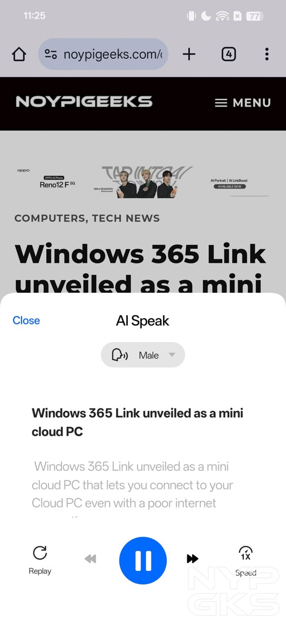 OPPO-Find-X8-AI-Speak