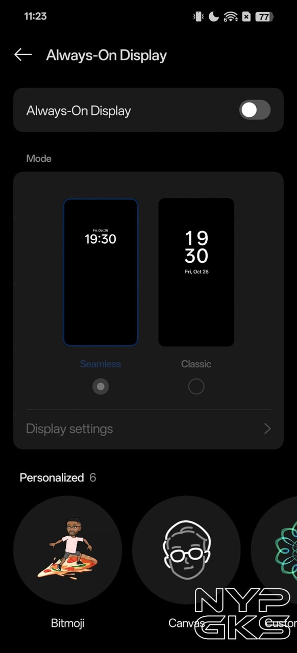 OPPO-Find-X8-AOD