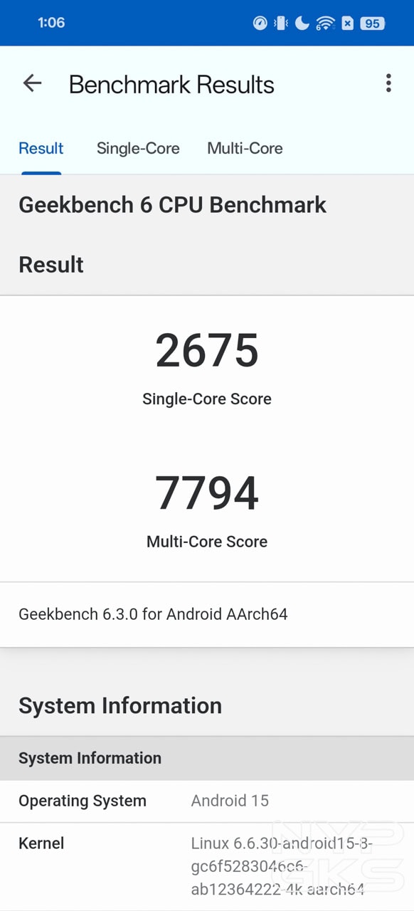 OPPO-Find-X8-Geekbench