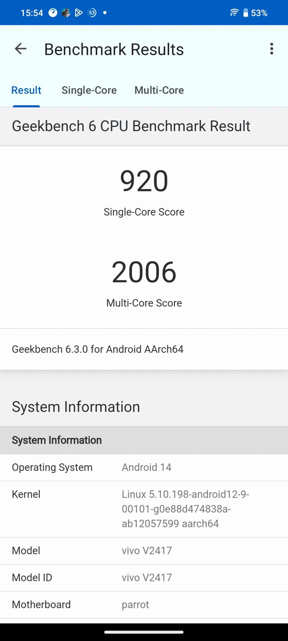 vivo-V40-Lite-Geekbench