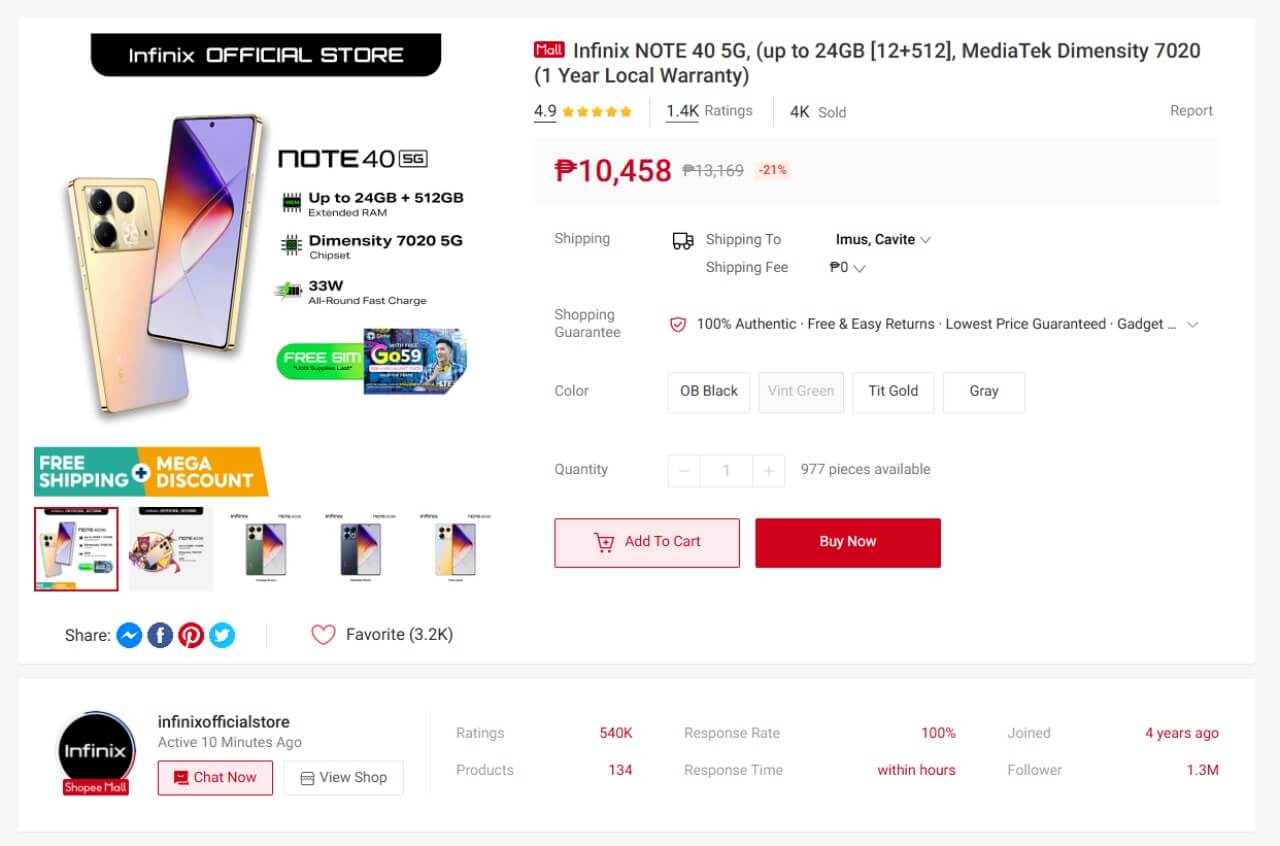 Infinix-Note-40-5G-price-drop-PH
