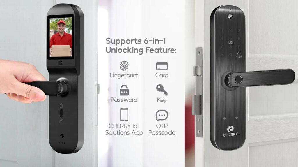 Lock Geeks CHERRY Philippines introduces its new 6-in-1 Smart Door Entrance Lock ...