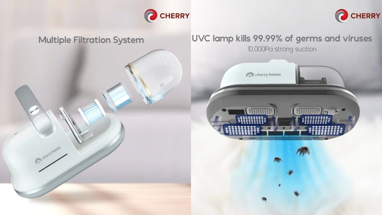 CHERRY-UV-Dust-Mite-Vacuum