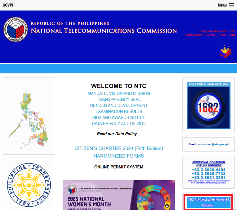 NTC-Text-Scam-Complaint-Report
