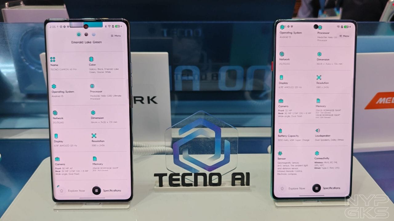 TECNO-CAMON-40-Series-Specs-Features