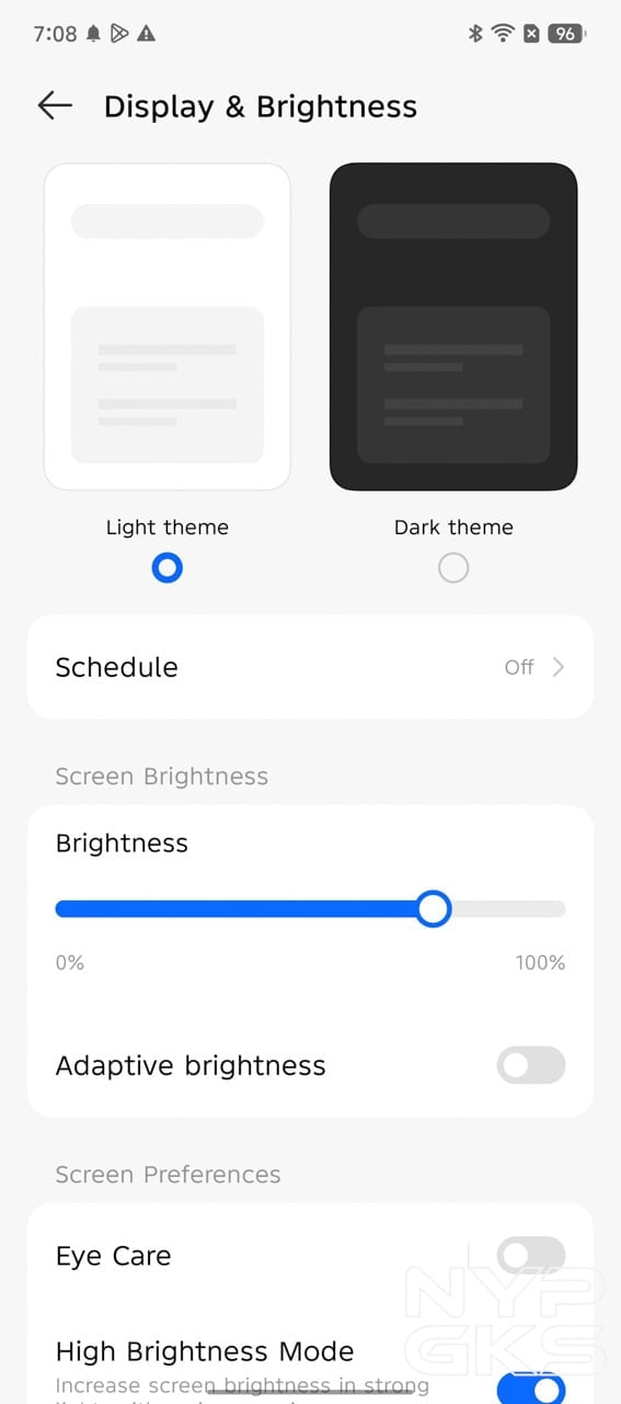 TECNO-CAMON-40-Pro-Display-Settings