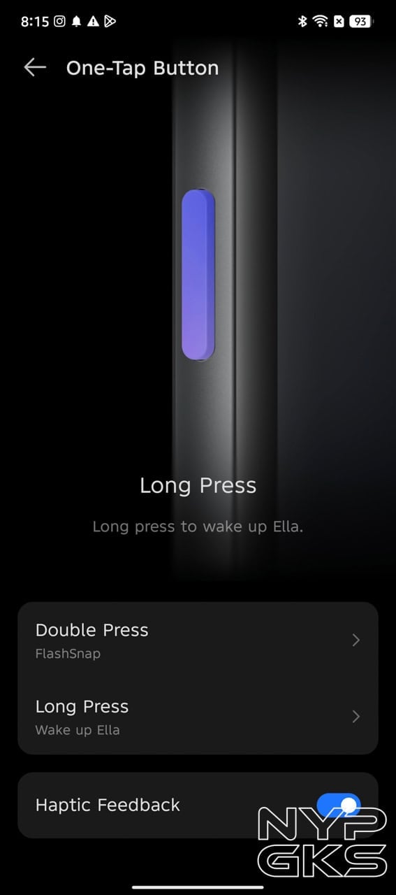 TECNO-CAMON-40-Pro-One-Tap-Button