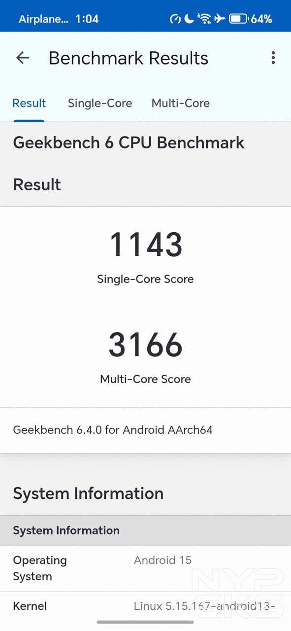 HONOR-400-Geekbench
