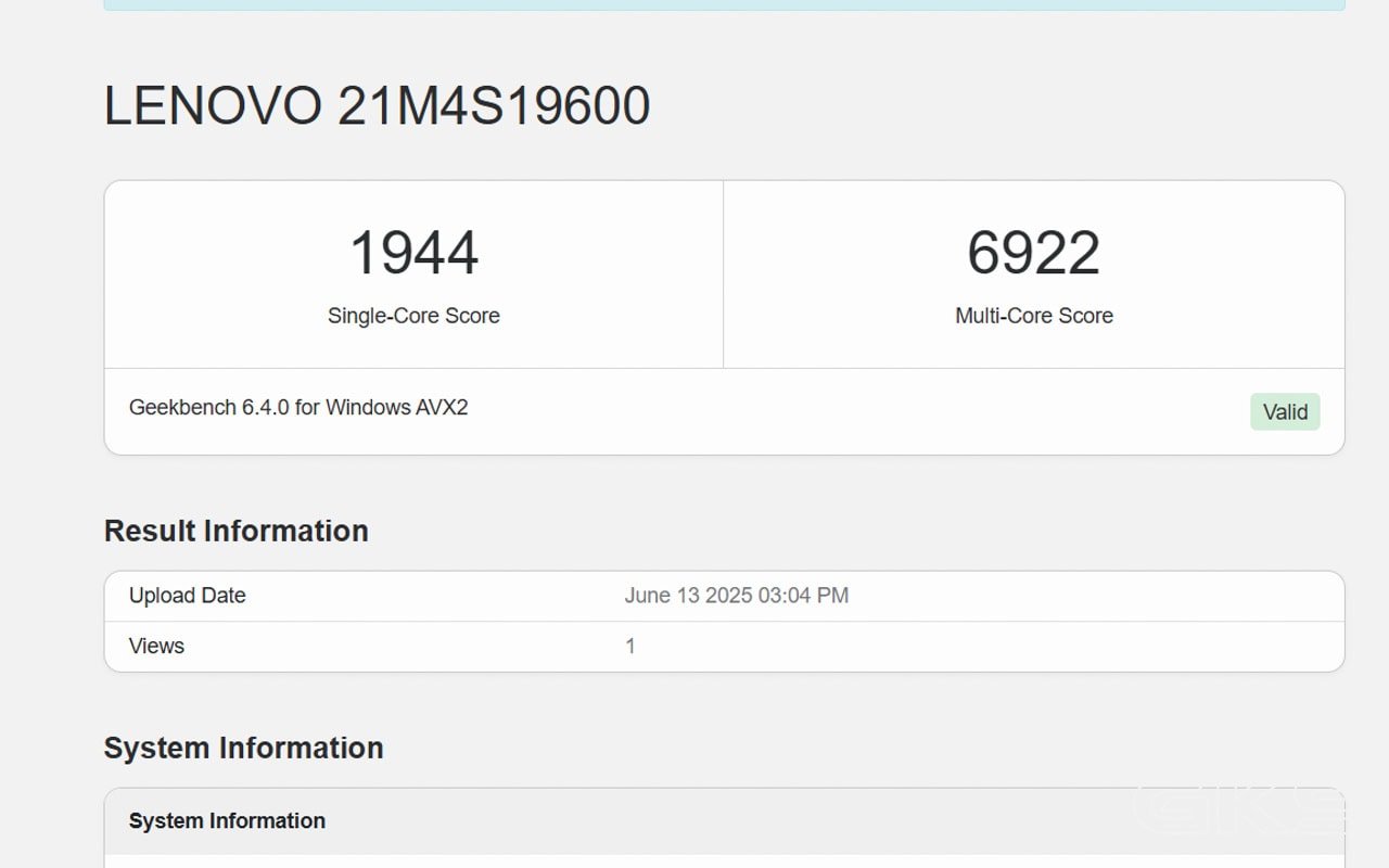 Lenovo-ThinkPad-E14-Gen-6-GeekBench