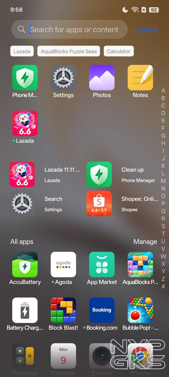 realme-14-5G-Interface