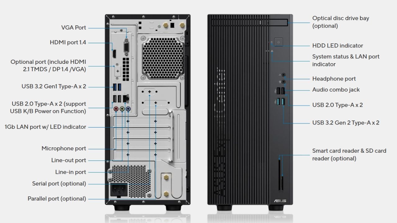 ASUS-D5-Mini-Tower-Specs-Features