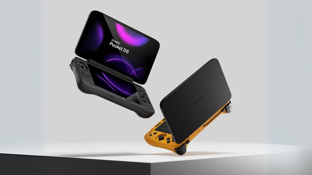 Ayaneo Pocket DS: Dual screen, Snapdragon G3x Gen 2 CPU, 8000mAh