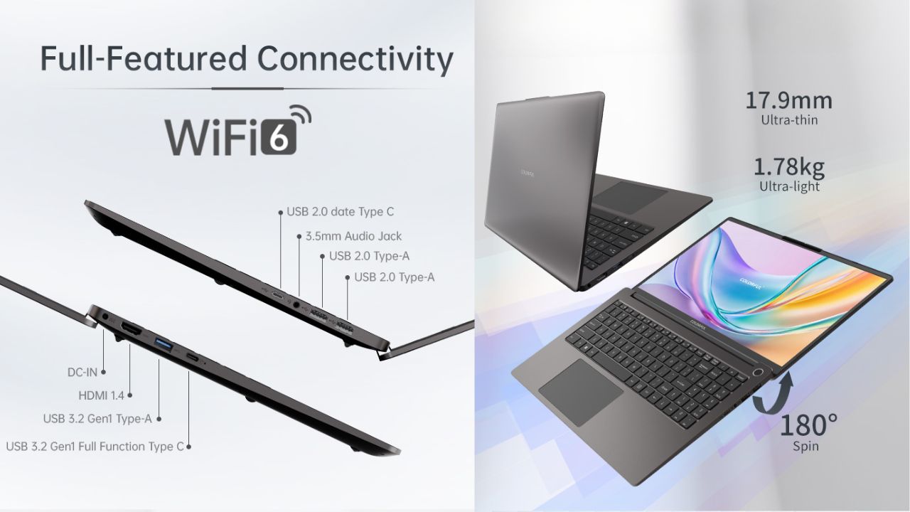 COLORFUL-Rimbook-L1-Specs-Features