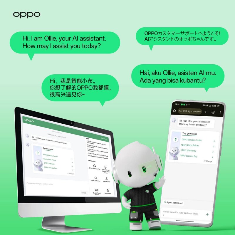 OPPO-AI-customer-support
