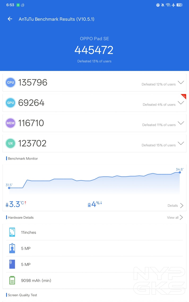 OPPO-Pad-SE-AnTuTu-Benchmark