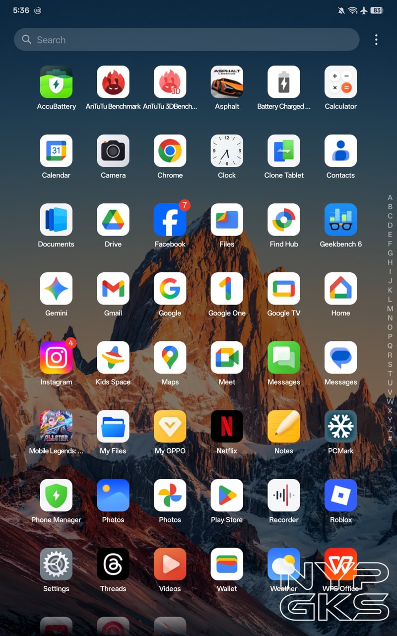 OPPO-Pad-SE-App-Drawer