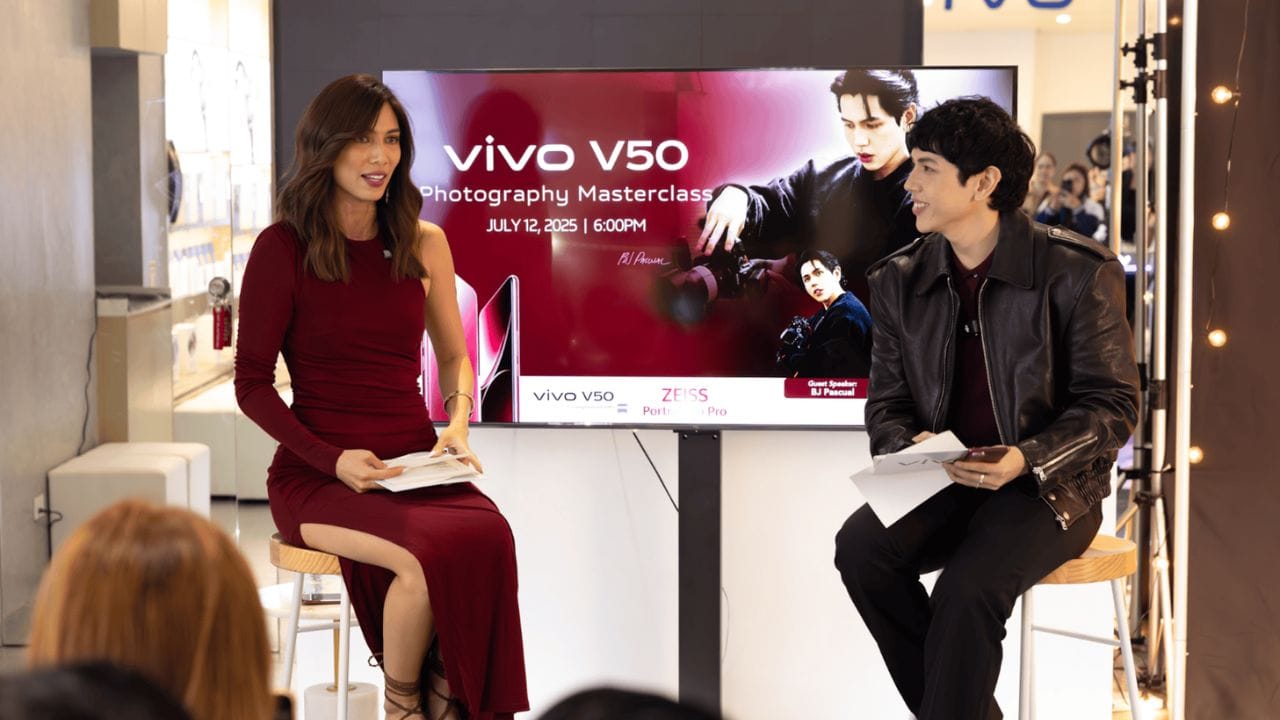 BJ Pacual shared how to take professional photos with the vivo V50 Photography Masterclass